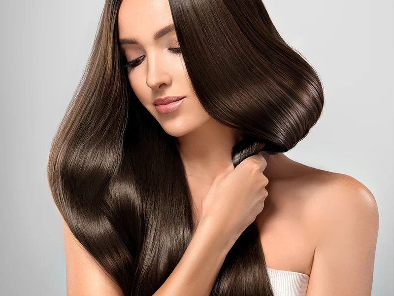 Keratin smoothing treatment